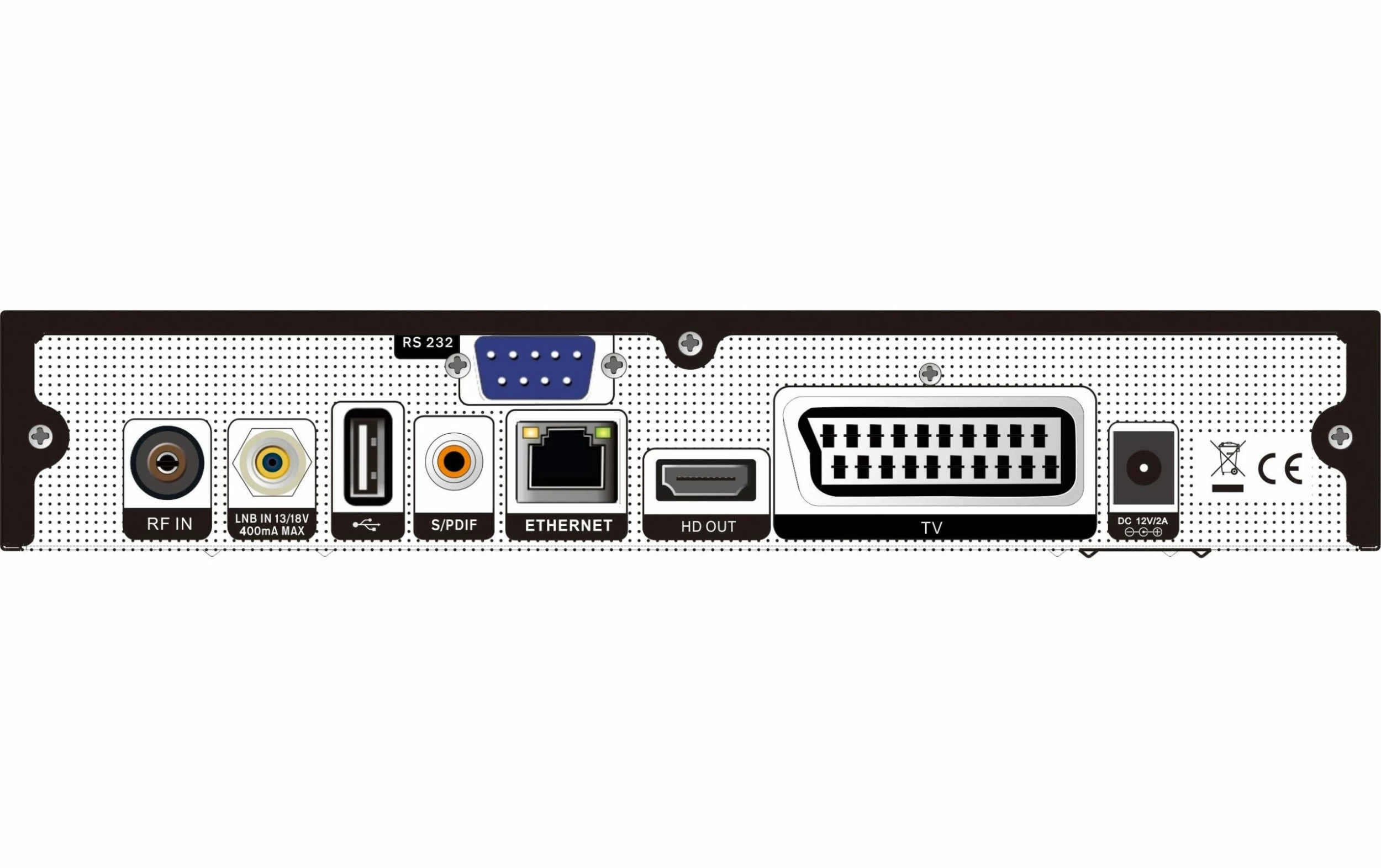 Golden Media Récepteur TV Wizard HD Vote 4 - Récepteurs DVB-S – Image 3