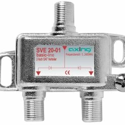 AXING Distributeur SAT Double SVE 20-01 52400 MHz, DC - Accessoires