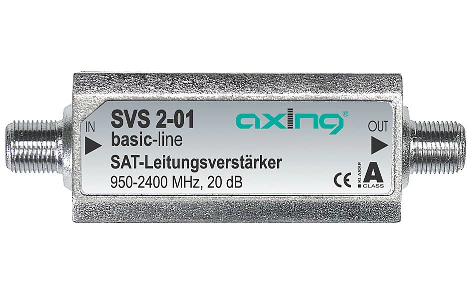 AXING Amplificateur SAT SVS 2-01 9502400 MHz, 20 DB - Accessoires