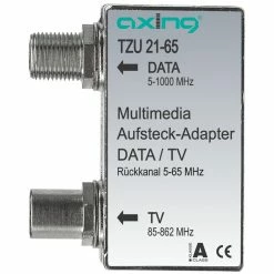 AXING Adaptateur Enfichable TZU 21-65 Multimedia - Accessoires