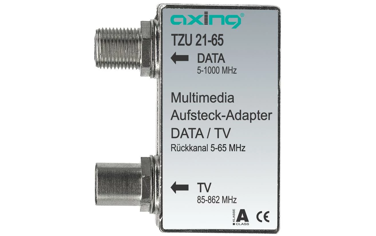 AXING Adaptateur Enfichable TZU 21-65 Multimedia - Accessoires