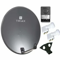 Satelliten TV Zubehör Antenne Parabolique Set Astra/Hotbird 2 Participants, 88 Cm - Paraboles