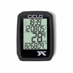 Ciclosport Compteur à Vélo Protos 105 Noir - Fahrradcomputer