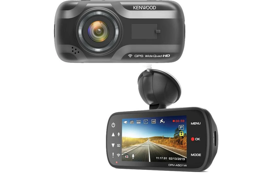 Kenwood Dashcam DRV-A501W - Navigation De Voiture â Image 2