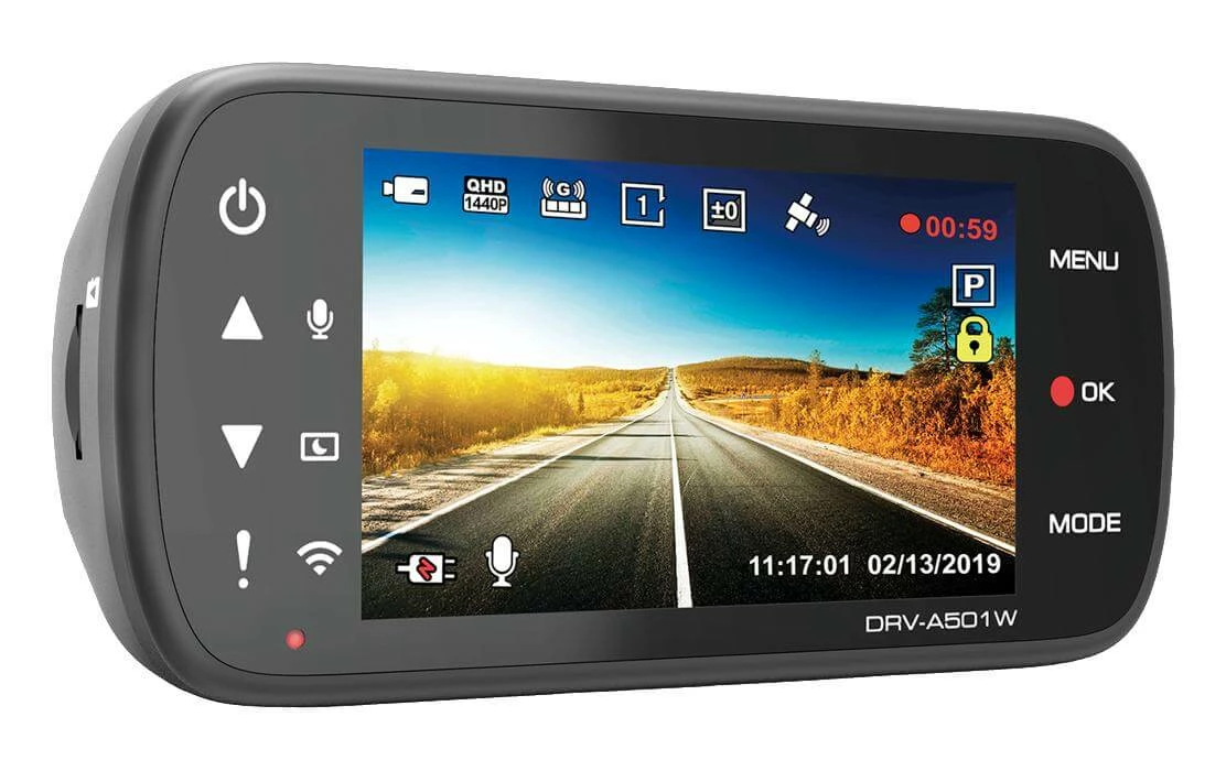 Kenwood Dashcam DRV-A501W - Navigation De Voiture â Image 3